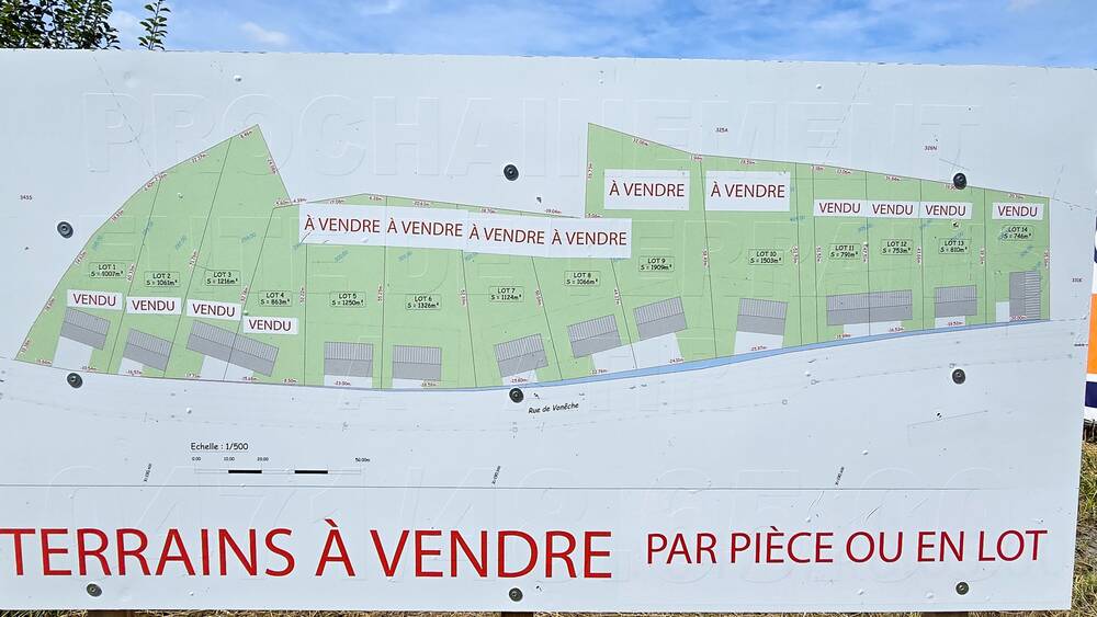 Terrain à vendre à Bourseigne-Neuve 5575 59900.00€  chambres m² - annonce 175937