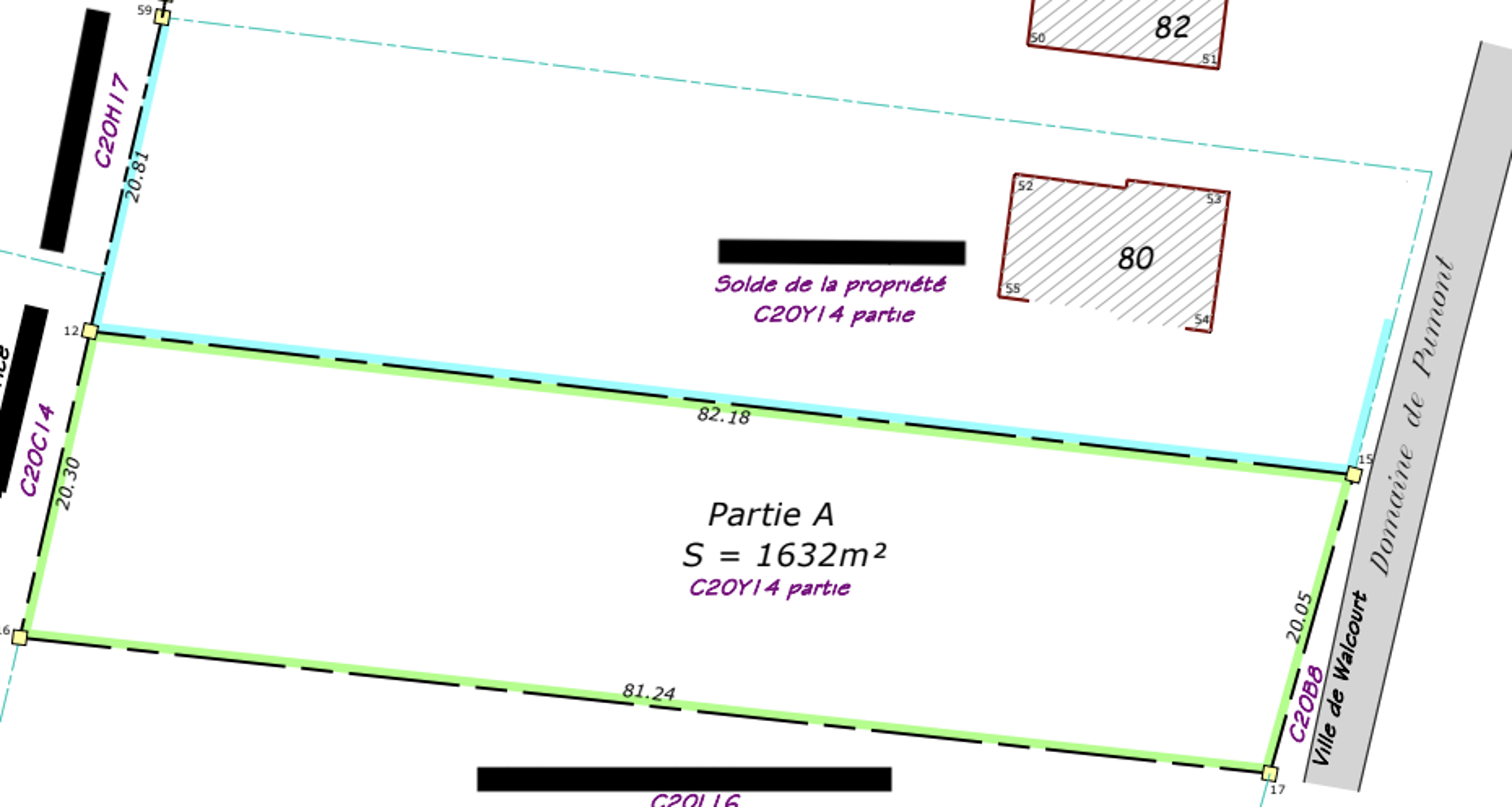 Terrain à vendre à Walcourt 5650 70000.00€  chambres m² - annonce 242012