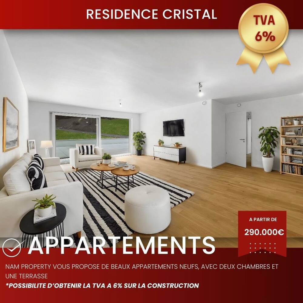 Appartement à vendre à Jambes 5100 290000.00€ 2 chambres 80.00m² - annonce 305425